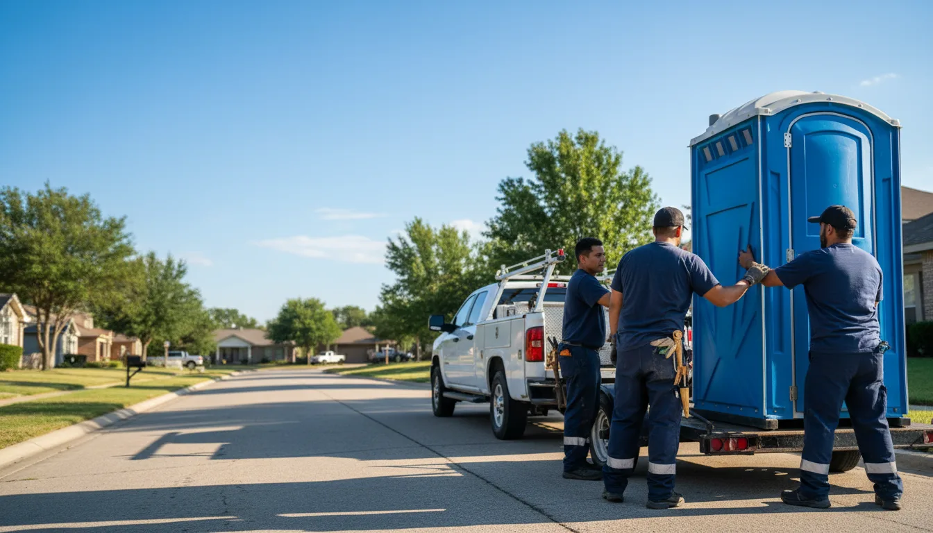 Portable Toilet Rental in Sperry, IA near me